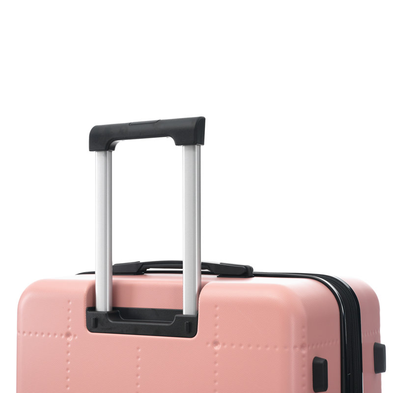 Ensemble de 5 valises avec sacs Hardside, Light Pink