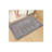 Non-Slip Bathmat, Grey, 23.6 x 39.4 Inches | 100% Polypropylene, 10 mm Total Thickness, 1300 g/m² | Machine Washable at 30°F, Vacuum Friendly | Perfect for Bathroom Safety & Comfort, Durable Design-744544426