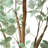 Adcock Artificial Eucalyptus Tree in Pot with Realistic Leaves and Natural Trunk-1855377503
