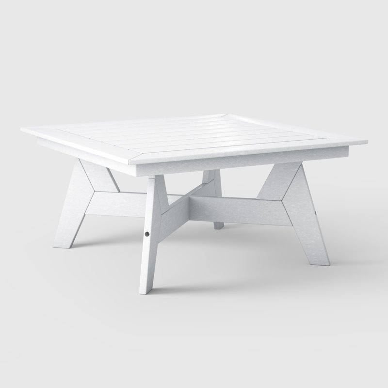 37" Conversation Table, White