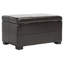 Maiden Faux Leather Ottoman