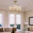 Vermehr 13.63"H Gold-Color Metal Ceiling Light with Rattan Shades