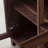 Chinese style bookcase with glass doors