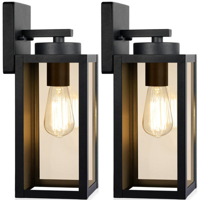 2-Pack Outdoor Wall Light Fixtures