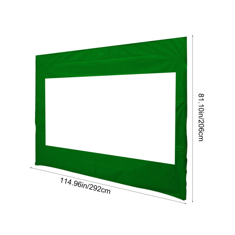 Tente d'extérieur en tissu Oxfords en tissu 3 x 2 m de parois latérales amovibles pour tente de jardin, Green