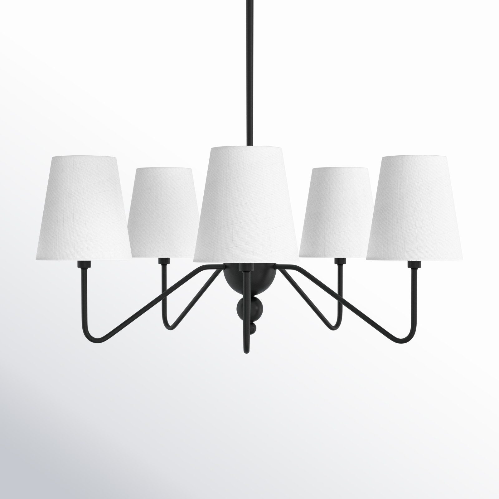 Jaya 5 - Light Metal Dimmable Chandelier