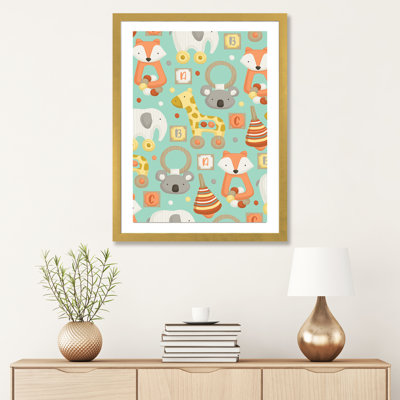 «Playtime» par Dana Saulnier - impression d'art graphique
