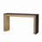 Mirod Elegant Console Table with Fireplace Design and Veneer Top, Perfect for Hallways, Living Rooms, or Entryways-1320316240