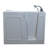 Therapeutic Tubs 26 in. x 46 in. Right Drain Quick Fill Walk-In Soaking Tub in White-11831197-11831198