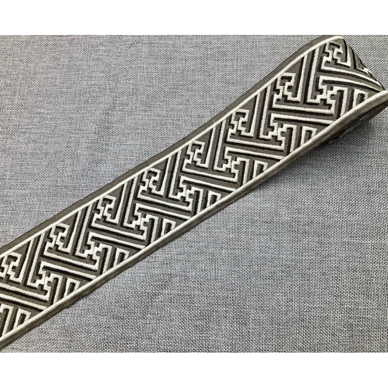 Woven Embroidery Fabric Tape 2 5/8" Width Trim