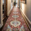 Hand Knotted Wool Area Rug in Red-275504958