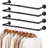 Areefa 38.4'' Iron Wall Mounted Clothes Rack