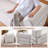 4-in-1 Folding Convertible Sofa Bed, 78 Inch Faux Leather Boneless Couch, Loveseat Sleeper with Pull Out Bed, Floor Sofa Modular Futon Teddy Sofa for Living Room Bedroom Lounge-1003312491-1003312404