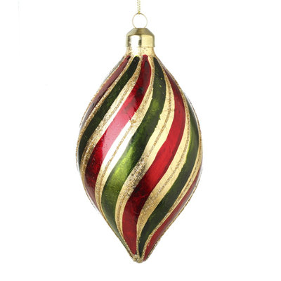 Glass Finial Ornament
