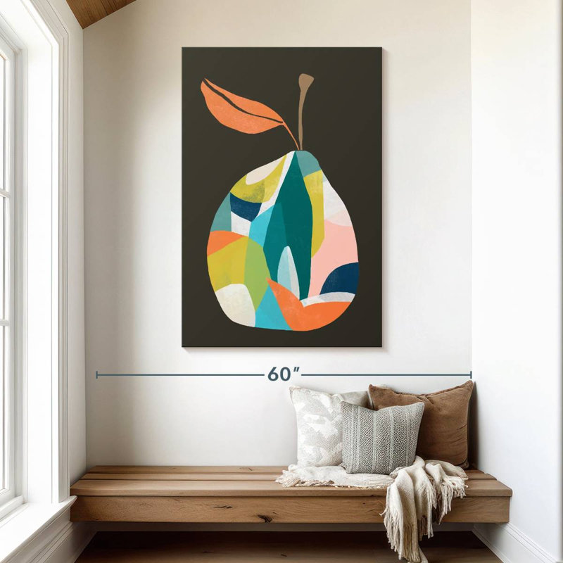 Yarlin Fab Fruit IV, 48" H x 32" W