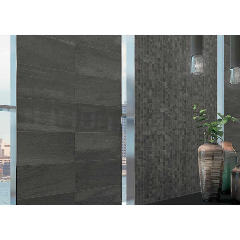 Carreau de mur et de plancher en porcelaine Grid 2 "x 2"