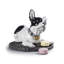 French Bulldog with Macarons Dog Figurine