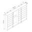 Nichlas 315cm Closet System