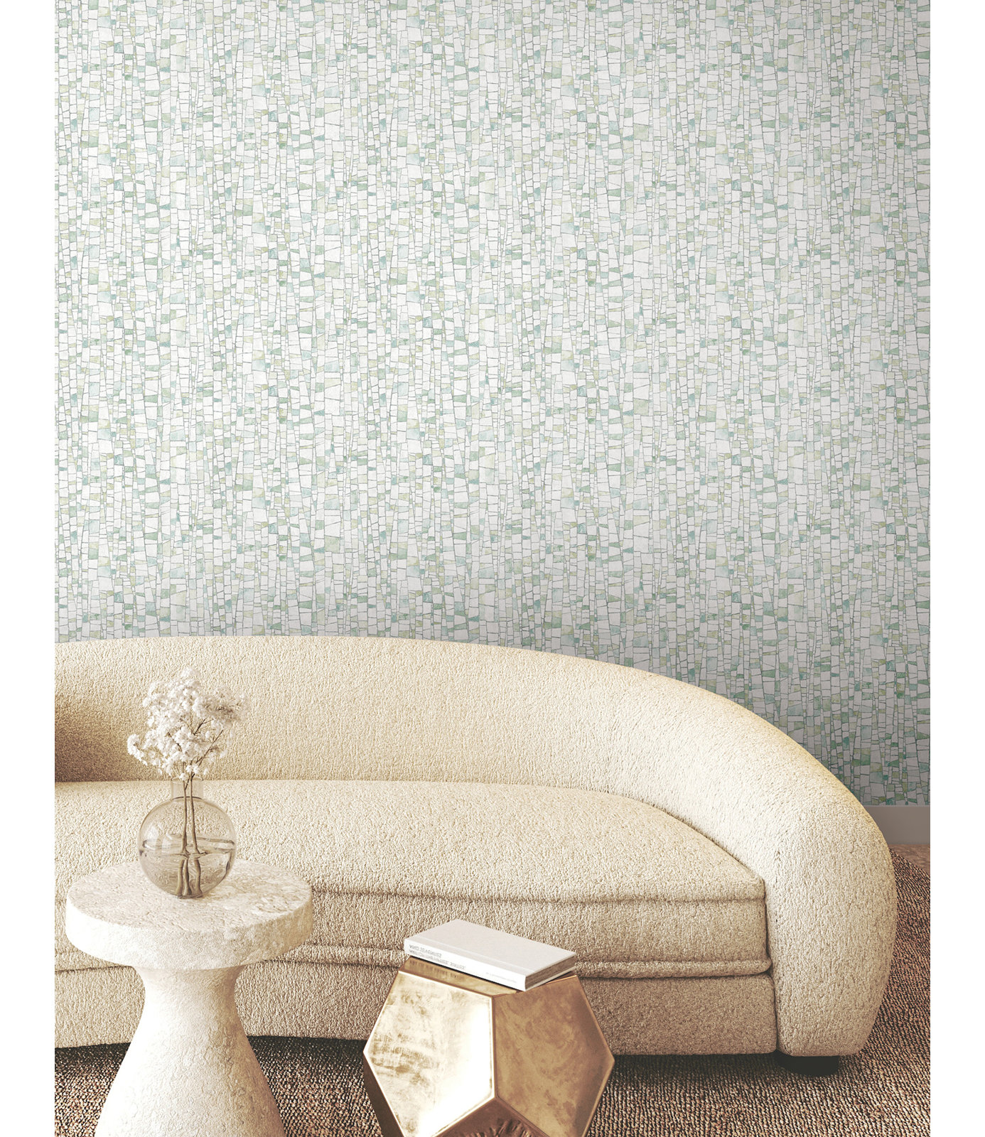 Ulysses Wallpaper Double Roll, Green