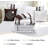 Striped Coffee Comforter Set Queen 7 Piece Bedding Bed Skirt