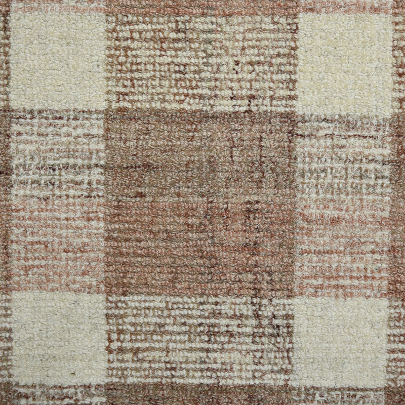 Azevedo Hand Tufted Wool Indoor Rug, Rectangle 5' x 7'6"