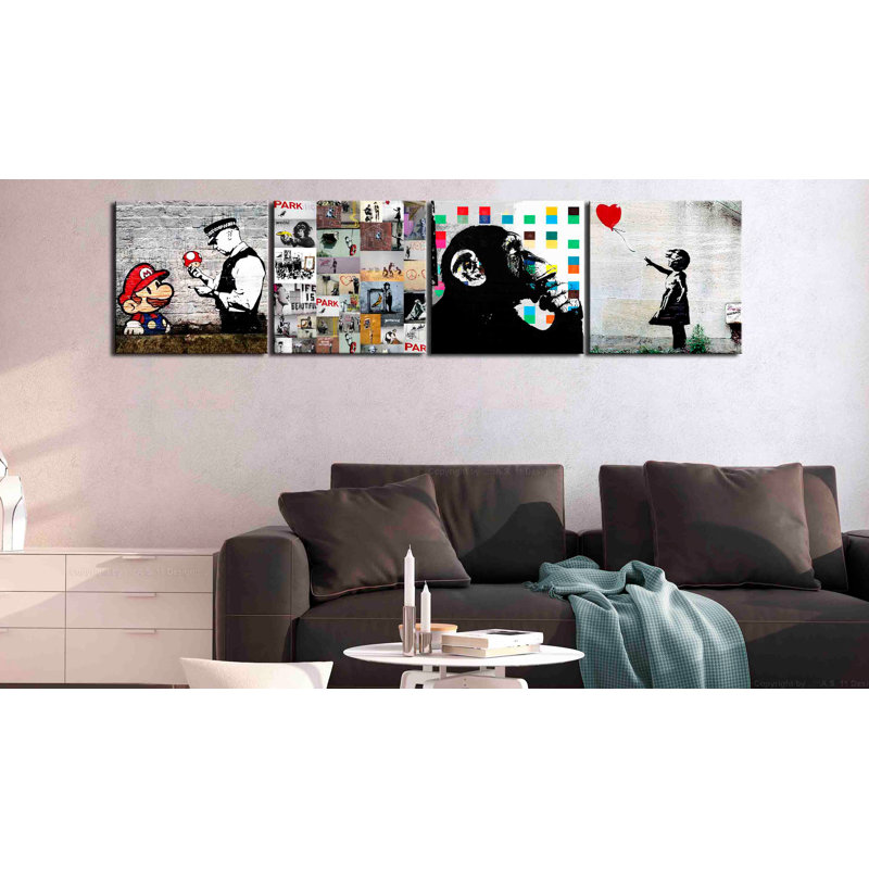 No Frame Print on Canvas, 80cm H x 80cm W