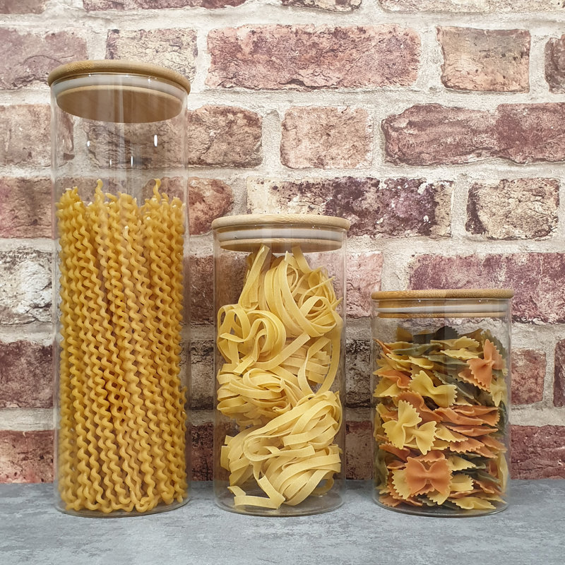 Glass Jar - Set of 3