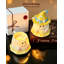 Fresh Novelty Candle with Solid Wood Holder