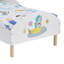 Kids White Toddler Bed – Mermaid