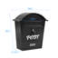 Crugers Metal Wall Mounted Post Box