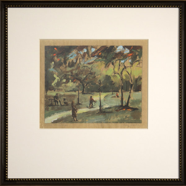 Park Musings Print by Daughdrill