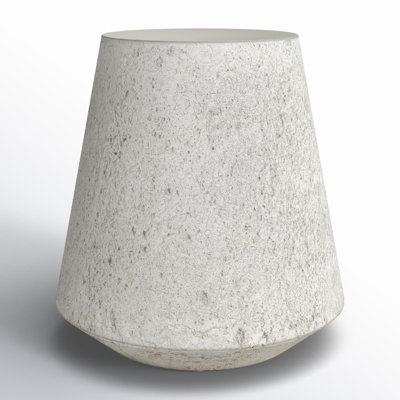 Lele 20.75'' Stone Outdoor Side Table