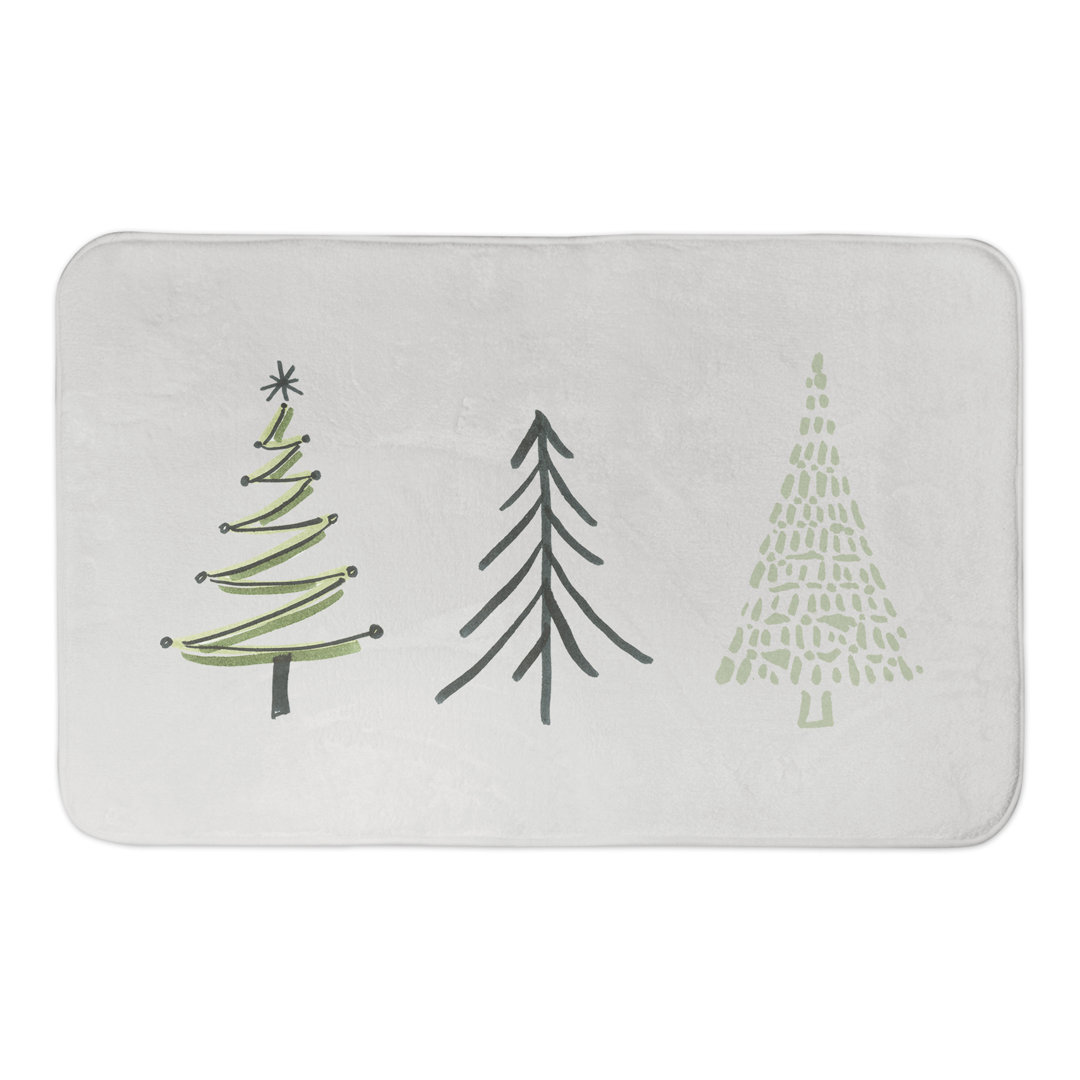 Elleen Microfiber Bath Rug The Holiday Aisle®