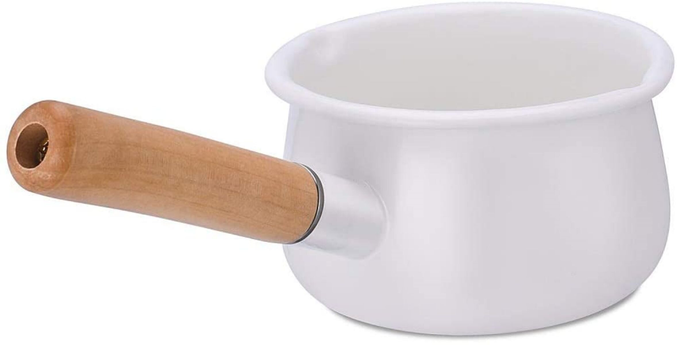 Non-Stick Milk Pan Aluminium Saucepan Induction Spout Tea Pan Saucepan Milk  Pot