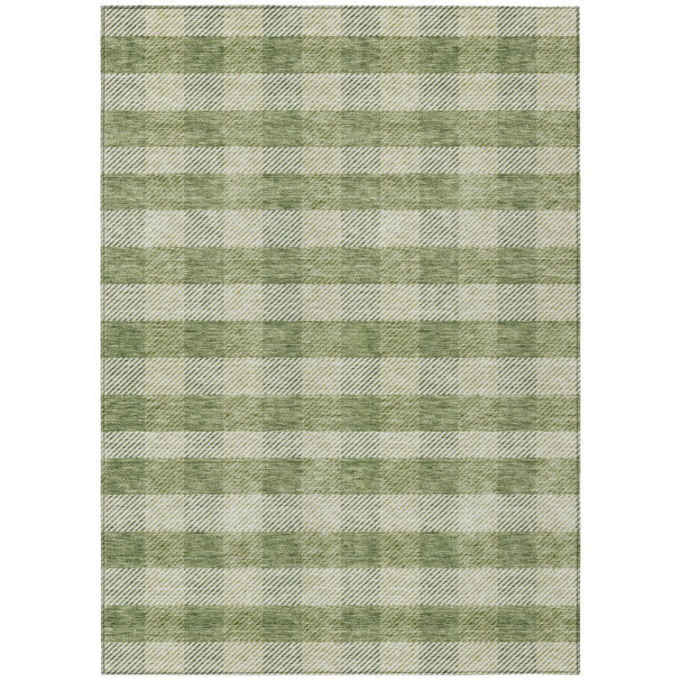 Colzie Plaid Indoor / Outdoor Rug