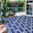 Modern Geometric Design Reversible Outdoor Rug-125176344-115812777