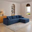 Canapé modulaire modulaire, canapé modulaire Cloud avec assise profonde, canapé modulaire moderne en L avec méridienne, fauteuils rembourrés pour le salon, sans assemblage