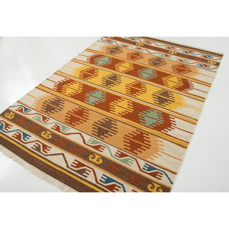 Clemente Performance Southwestern Indoor Rug, Rectangle 5' x 7'6"