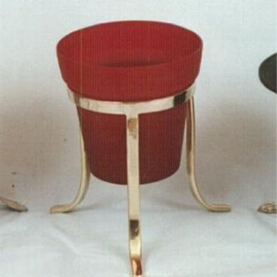 5'' H Brass Tabletop Votive Holder