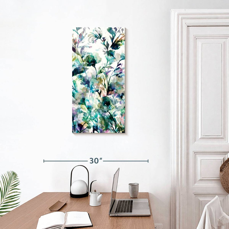 Panneau Transparent Garden II, H 30 po x l 15 po