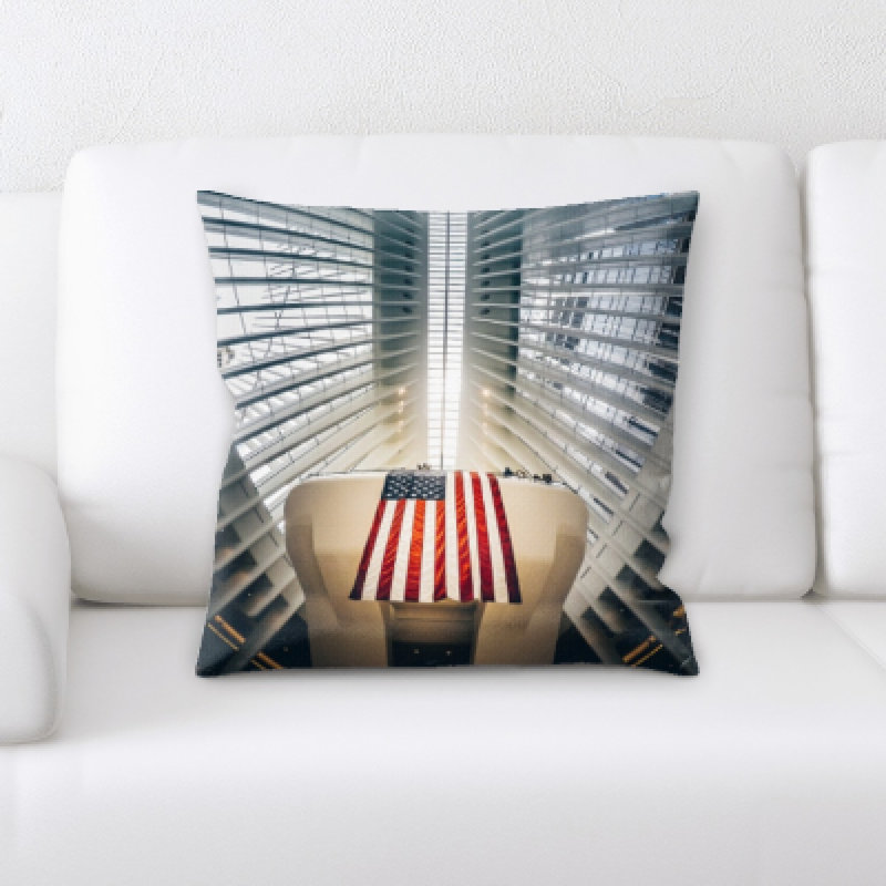 Microsuede Throw Pillow