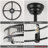 19.7" Dimmable Glass Bladeless Ceiling Fan With Remote Control And Light Kit