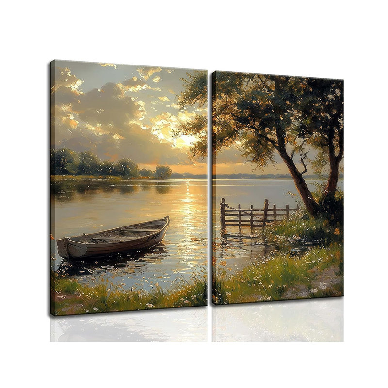 2 Piece Wrapped Canvas Print