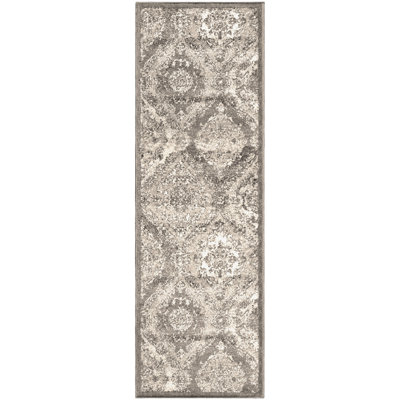 Tapis brun / crème Valarie