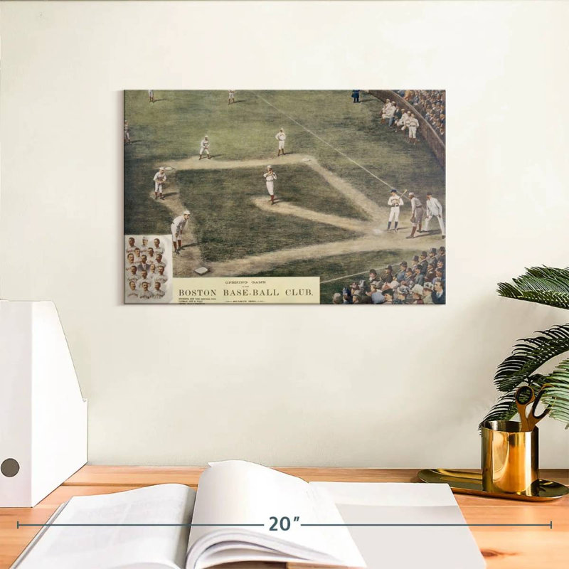 Terrain de baseball, H 8 po x l 12 po