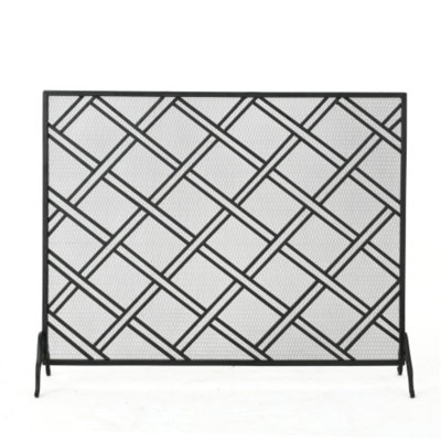 Iron Fireplace Screen