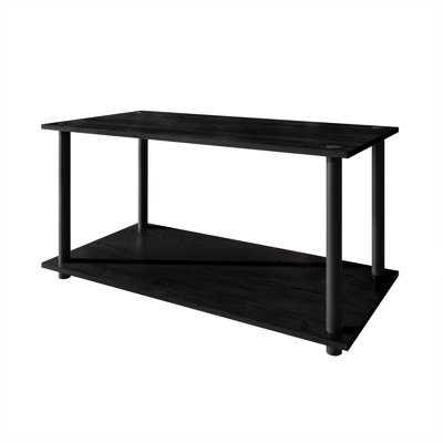 Easy Twist Assembly Coffee Table In Black