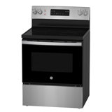 Ge 30" Electric Freestanding Range With Storage Drawer  - Jcb630svss