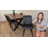 Stylish Upholstered Faux Leather Dining Chair with Sturdy Metal Legs-1713685828-1722779344