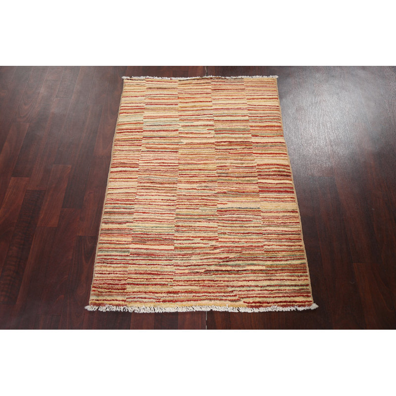 Tapis oriental noué à la main Gabbeh 3 x 4